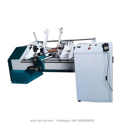 Torno CNC automático de madeira para fabricação de artesanato