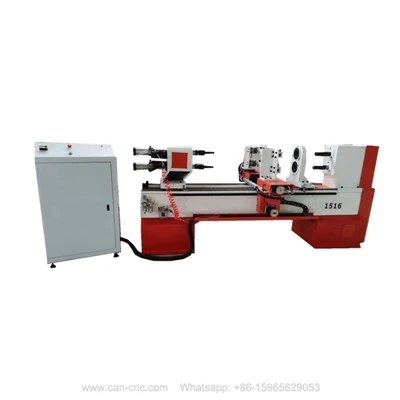 Torno Cnc para carpintaria, torneamento e escavação